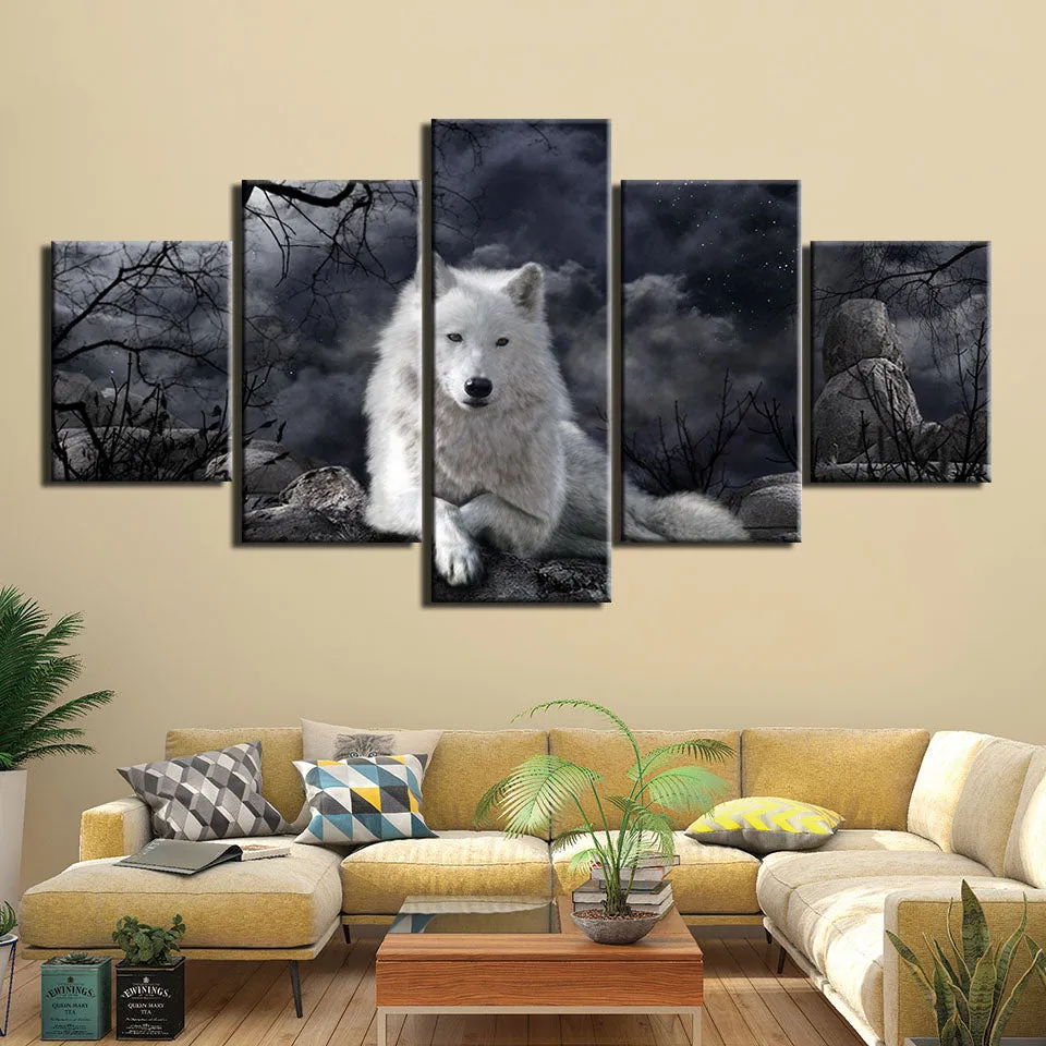Art mural Wolf II