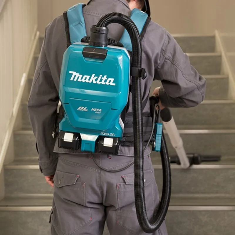 Aspirateur dorsal + 4 Accus 18V 5.0Ah Li-Ion DVC261ZX11 Makita