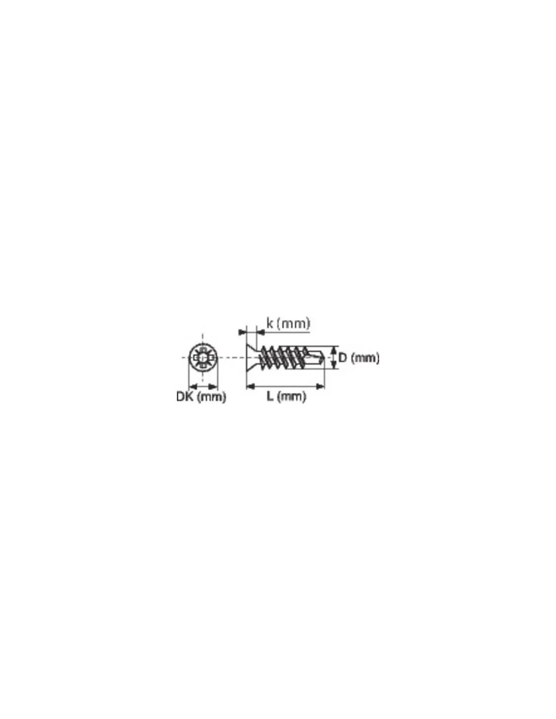 AUTOPERCE AC TF TORX 3.5X15.9 /500 VISWOOD 7504OT3516