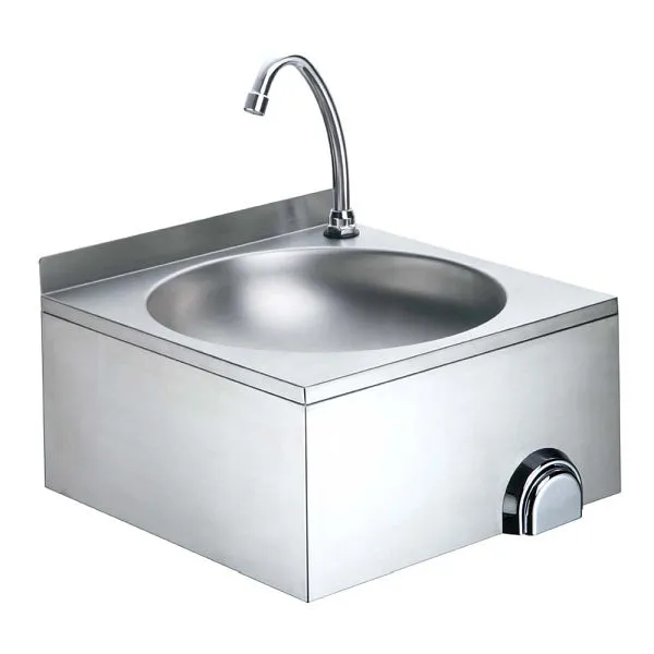 Bergman BASICLINE lave-mains avec commande au genou - 40 x 40 x 24 cm 64833 acheter à bas prix 