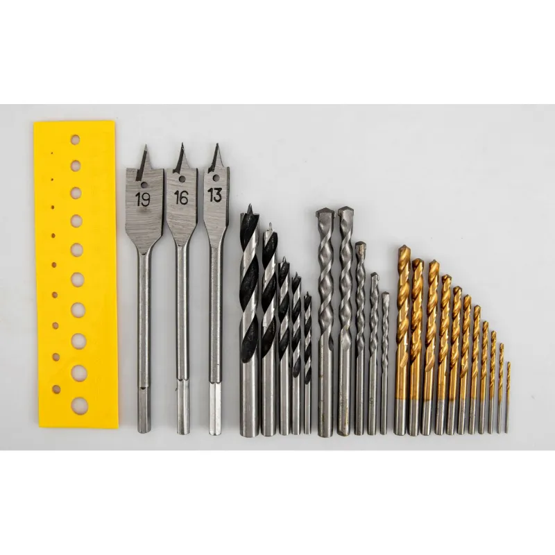 Boite à outils 128 pièces Coffrets outils Forets Acier Pierre Bois et Embouts VITO