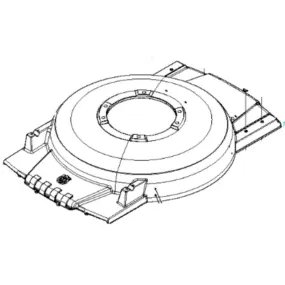 Carter tondeuse à batterie Husqvarna LB548i - 503247902
