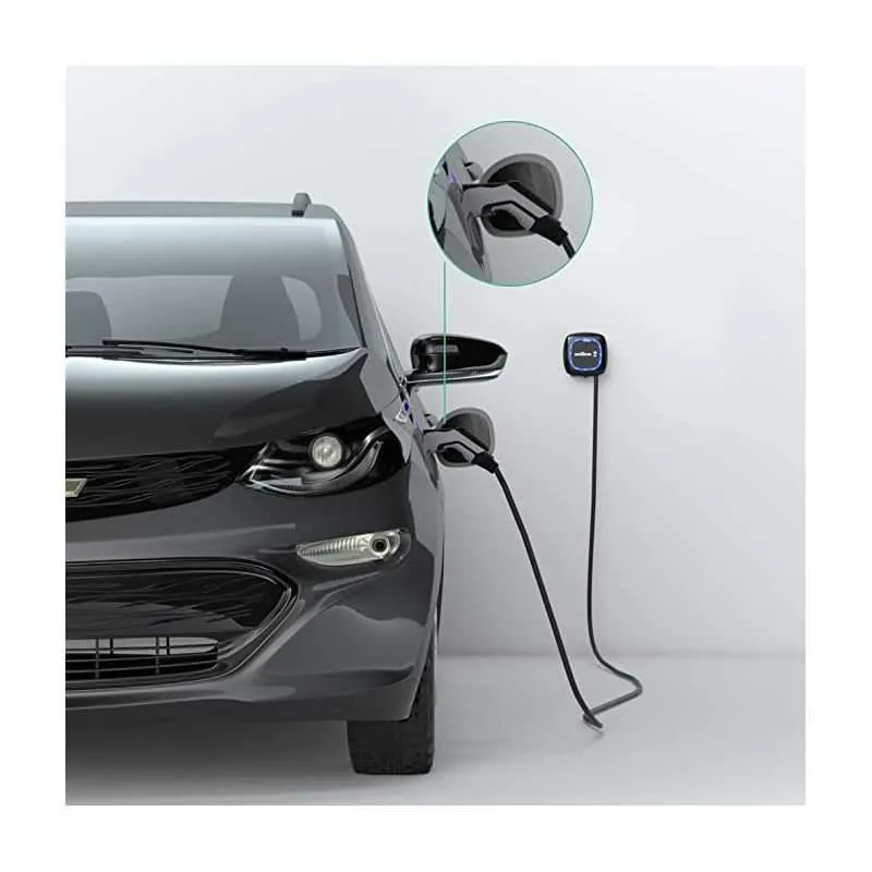 Chargeur Pulsar Plus WALLBOX blanc (Wifi, Bluethooth / OCPP), cable 5 m, 7,4 kwh, type 2 compatible tous VE