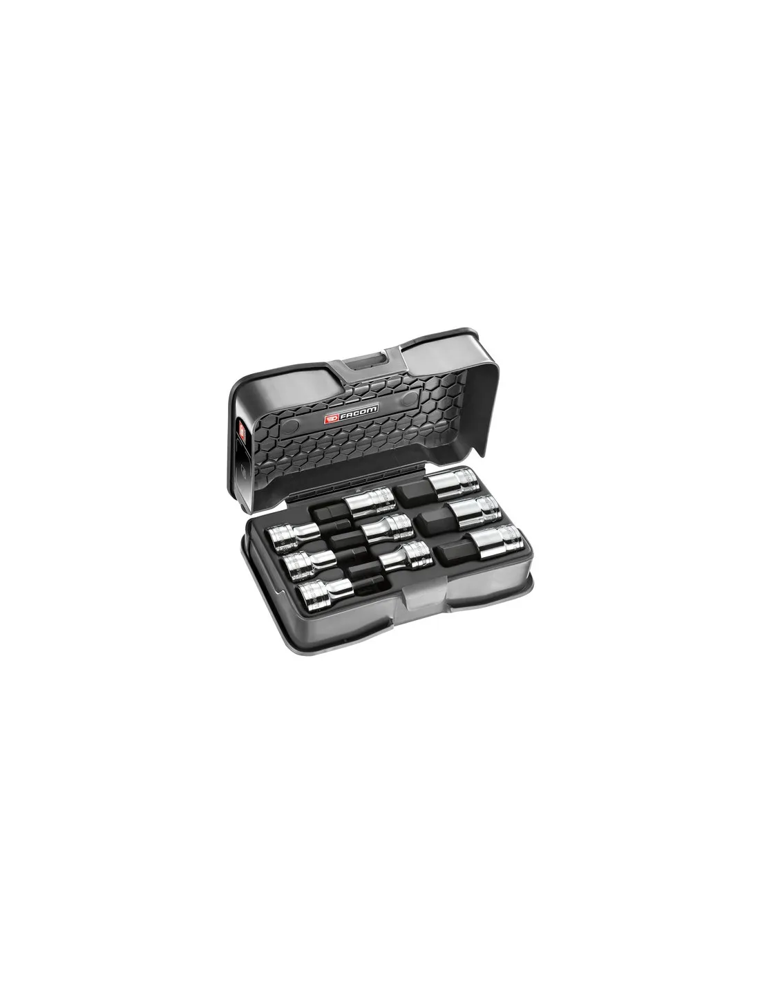 Coffret de 9 douilles tournevis à embout héxagonal métrique 1/2" | STM.J9APB - Facom