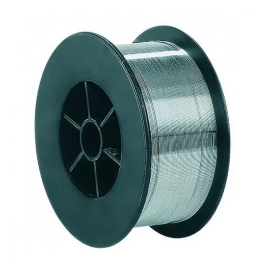 Fil a souder Inox 0.8mm-soudage MIG-MAG semi-automatique-Bobine de fil de 400g-Fil inox non fourré-Qualité 308 LSI