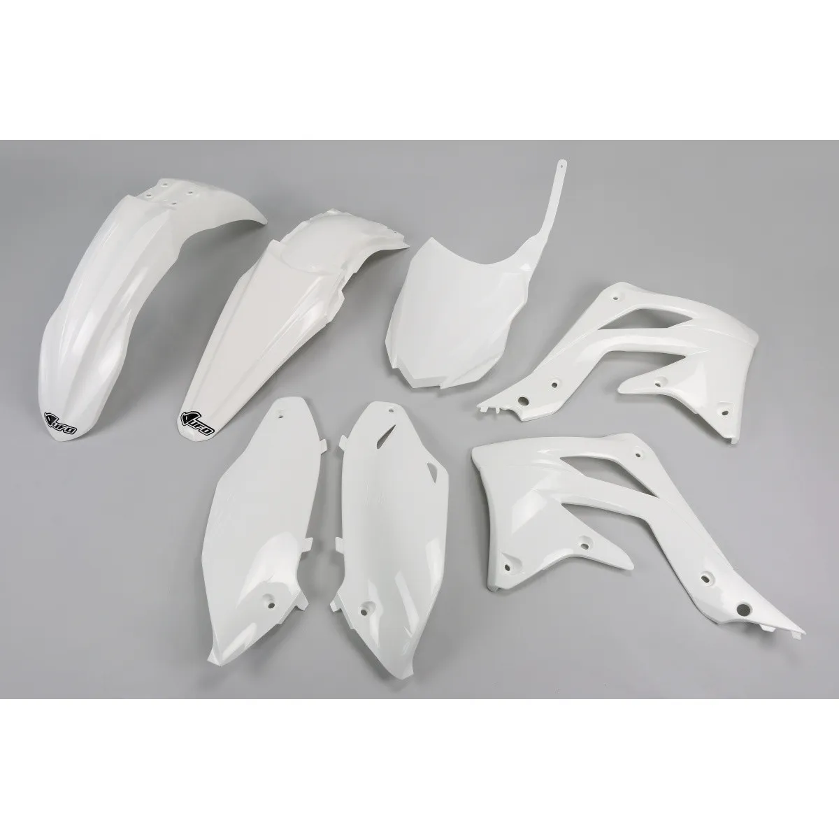 Kit Plastiques - Blanc - UFO Kawasaki 450 KXF 2013-2015