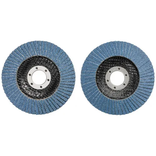 KWB by Einhell 2 disques à lamelles 115 40/80 pour meuleuse d'angle