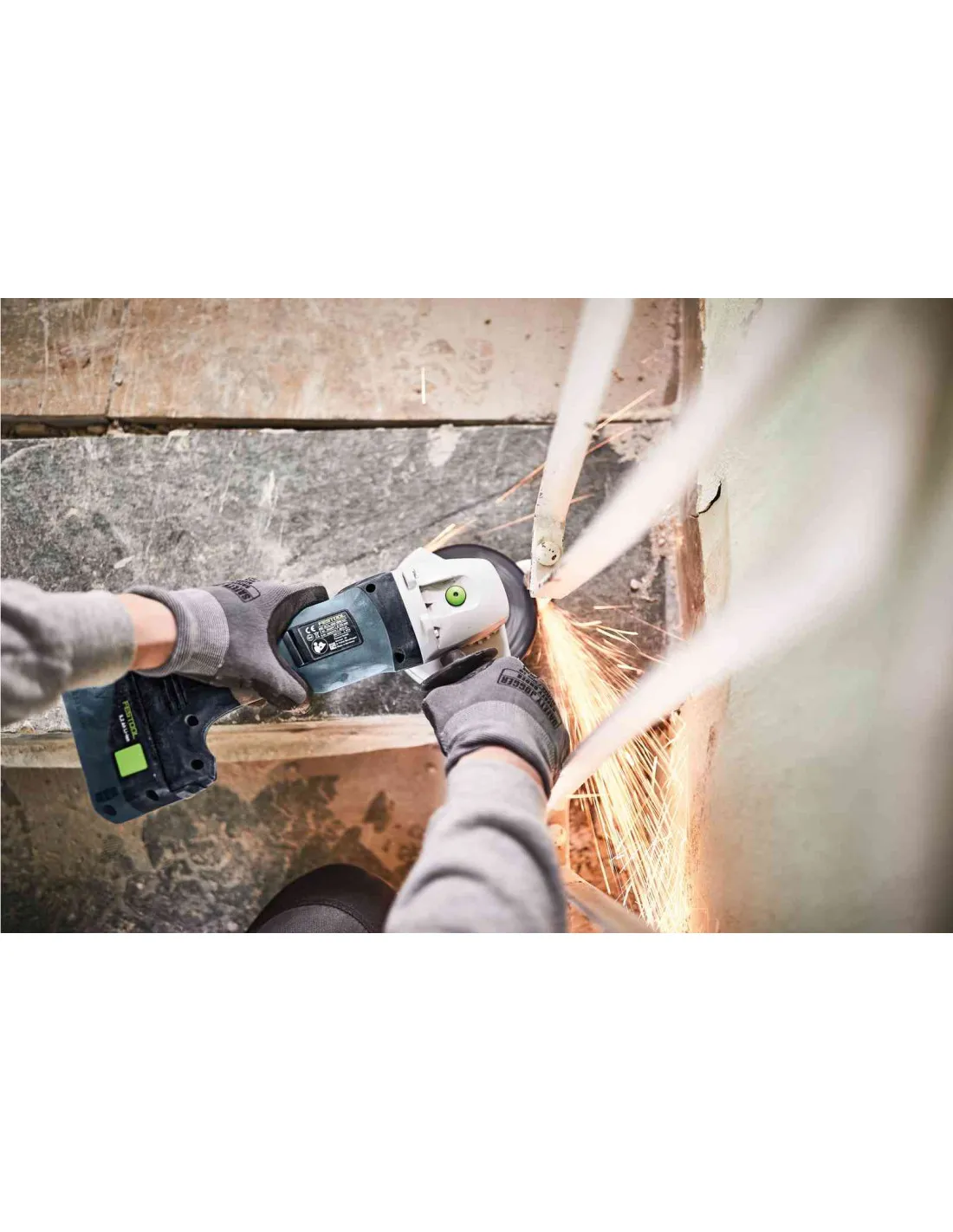 Meuleuse d'angle sans fil AGC 18-125 5,2 EBI-Plus | 577241 - Festool