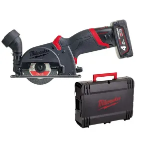MILWAUKEE Meuleuse Ø76mm 12V 2+4Ah M12 FCOT-422X - 4933464619