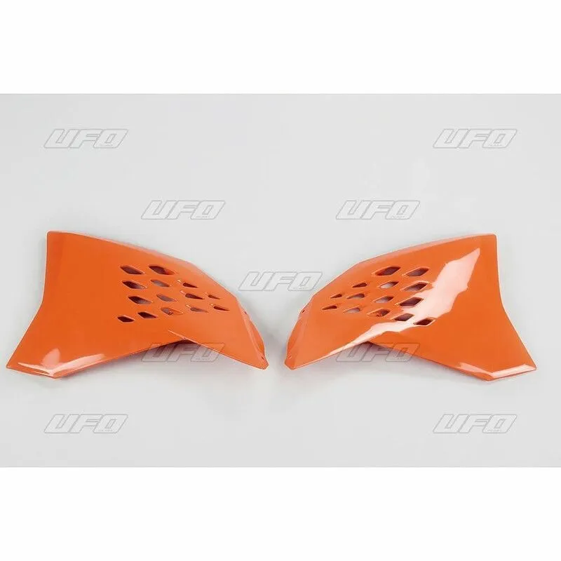 Ouïes de radiateur UFO orange KTM - piecemotoquad