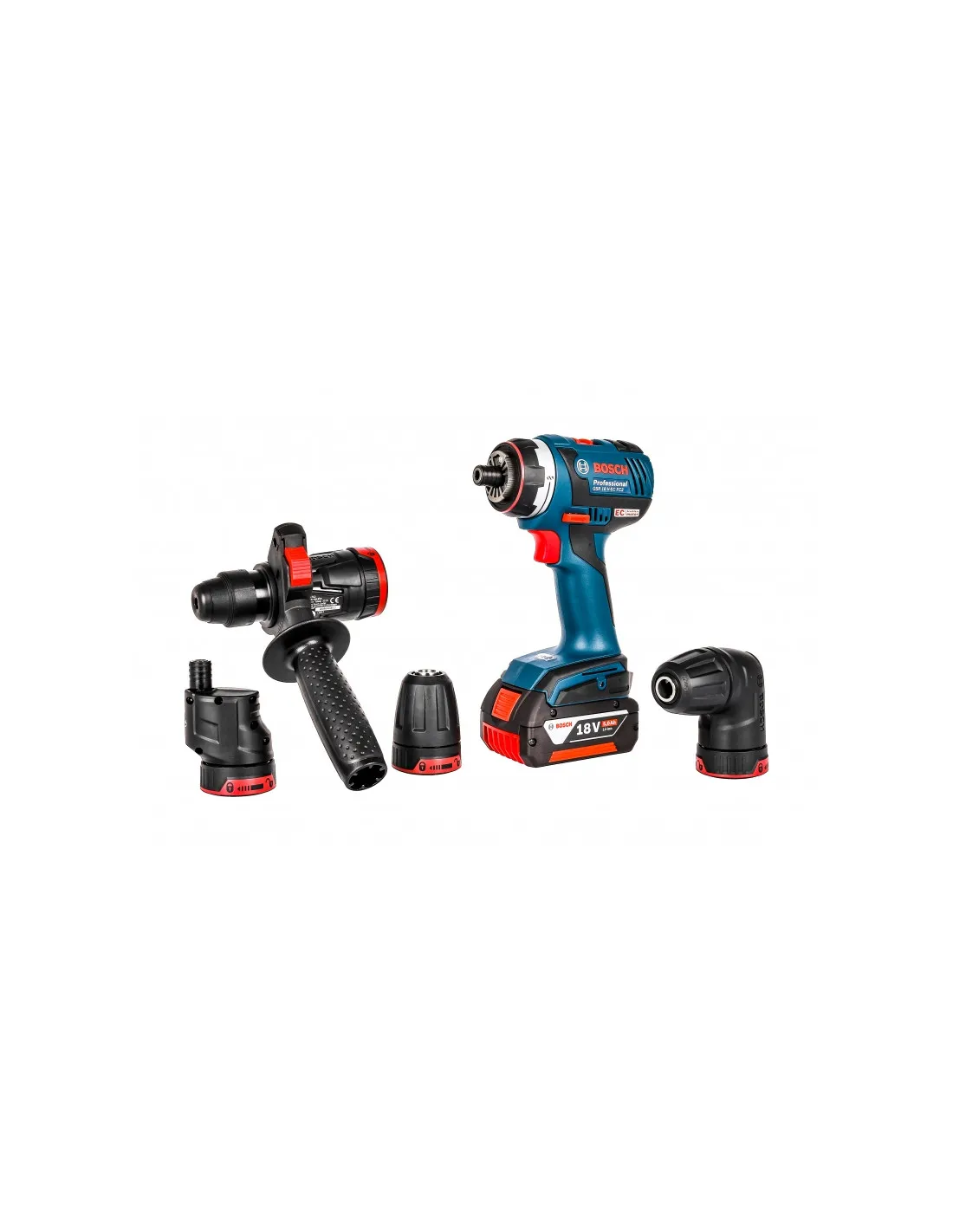 Perceuse visseuse 18V GSR 18 V-EC FC2 + Accessoires - 06019E1104 - Bosch