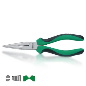 Pince a bec demi rond 8" Réf: DFBB2208 ** TOPTUL