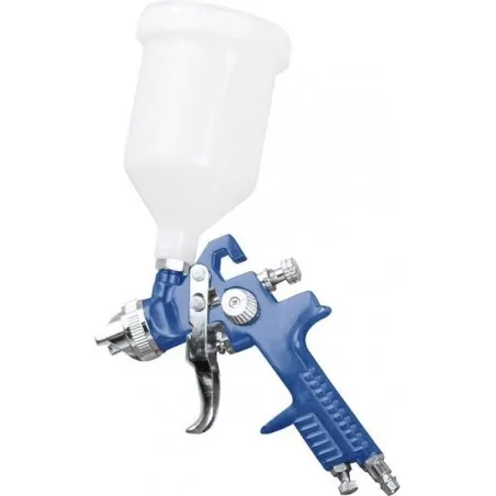 PISTOLET PEINTURE GRAVITE GODET + BUSE REGLABLE