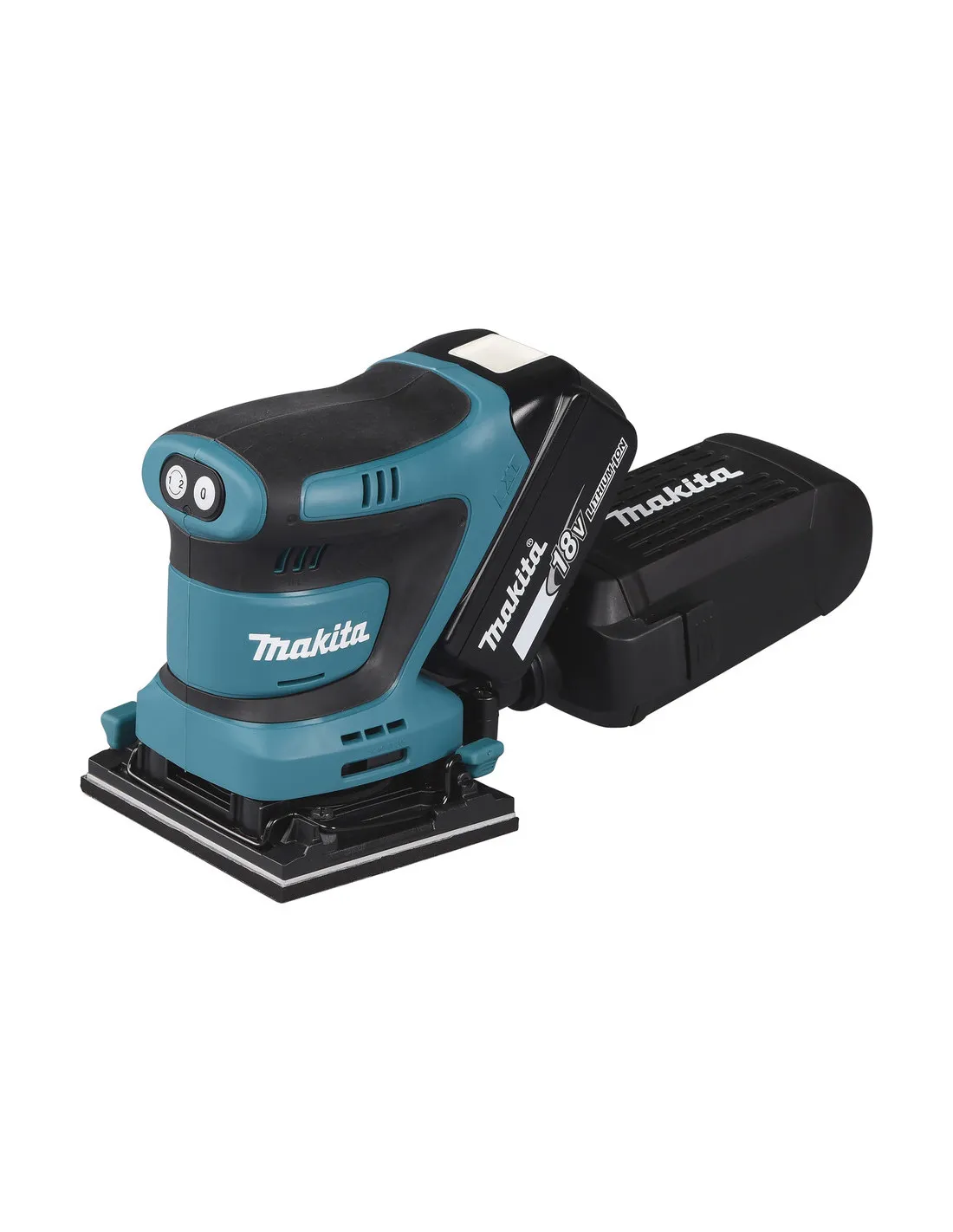 PONCEUSE VIBRANTE+BL1850×2+DC18RC+MAK2 MAKITA DBO480RTJ