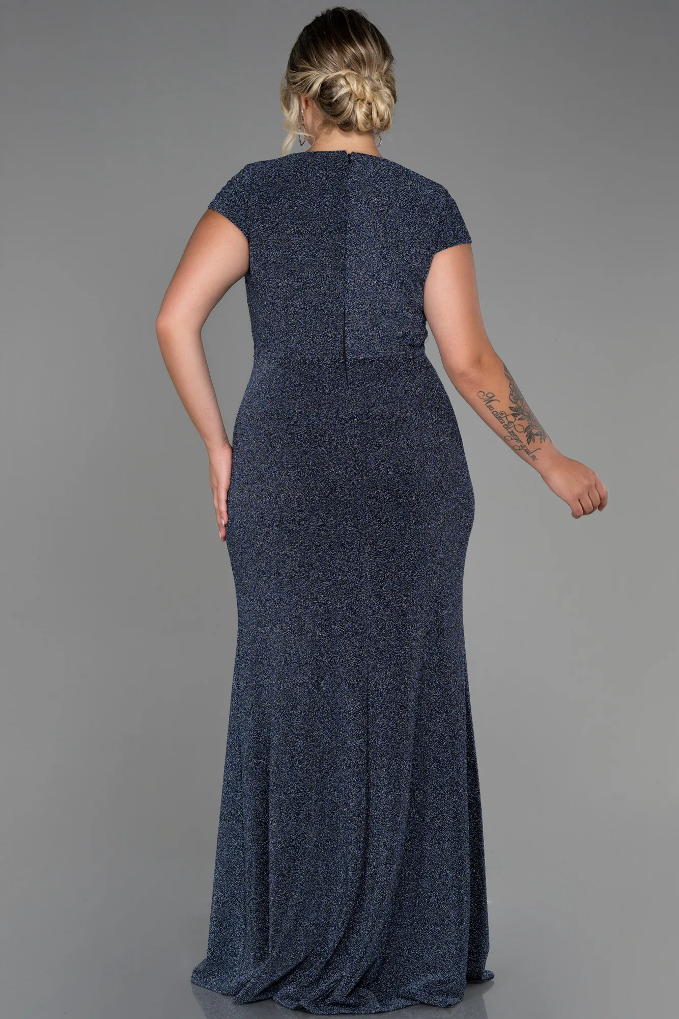 Robe De Soirée Grande Taille Longue Or ABU2870