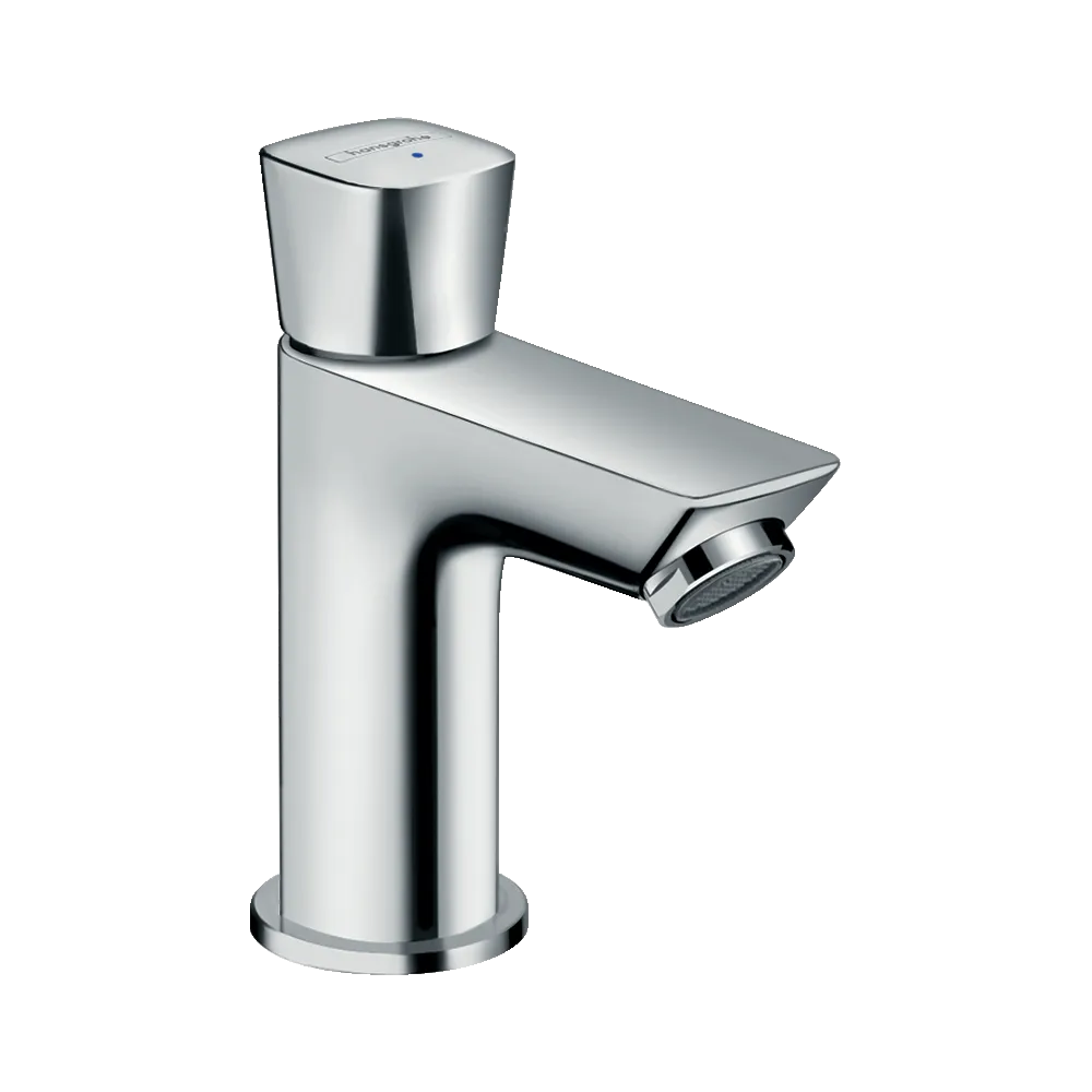 Robinet lave-mains 70 eau froide sans tirette ni vidage chromé Hansgrohe