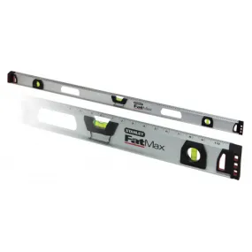 Stanley Niveau alu magnétique Fatmax 1200 mm gradué (3 fioles)