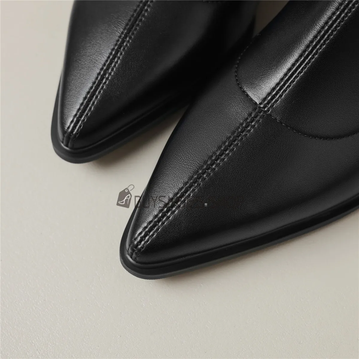 Talons Epais Chaussette Bottines A Talon Bas Talon Carré Classique Femme