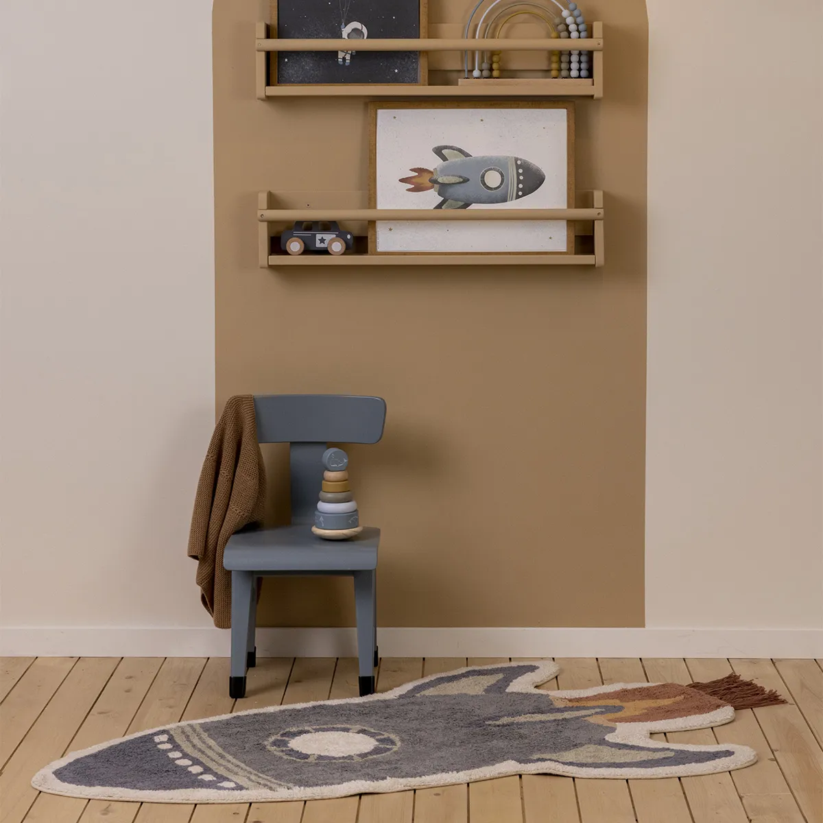 Tapis Rocket Space  80 x 130 cm