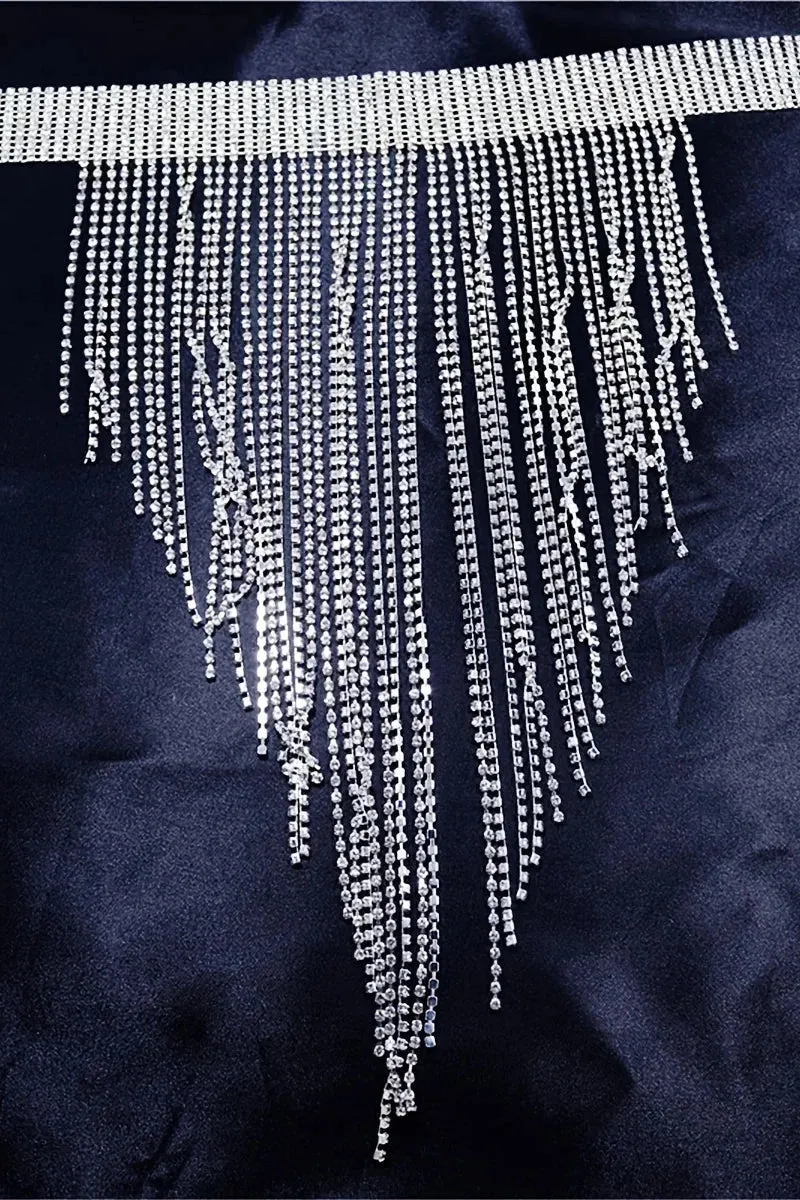 Tassel Rhinestone Necklace