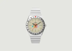 Timex Archive Q TimeX x Collection Coca Cola Unity Bracelet en acier inoxydable - Trouva