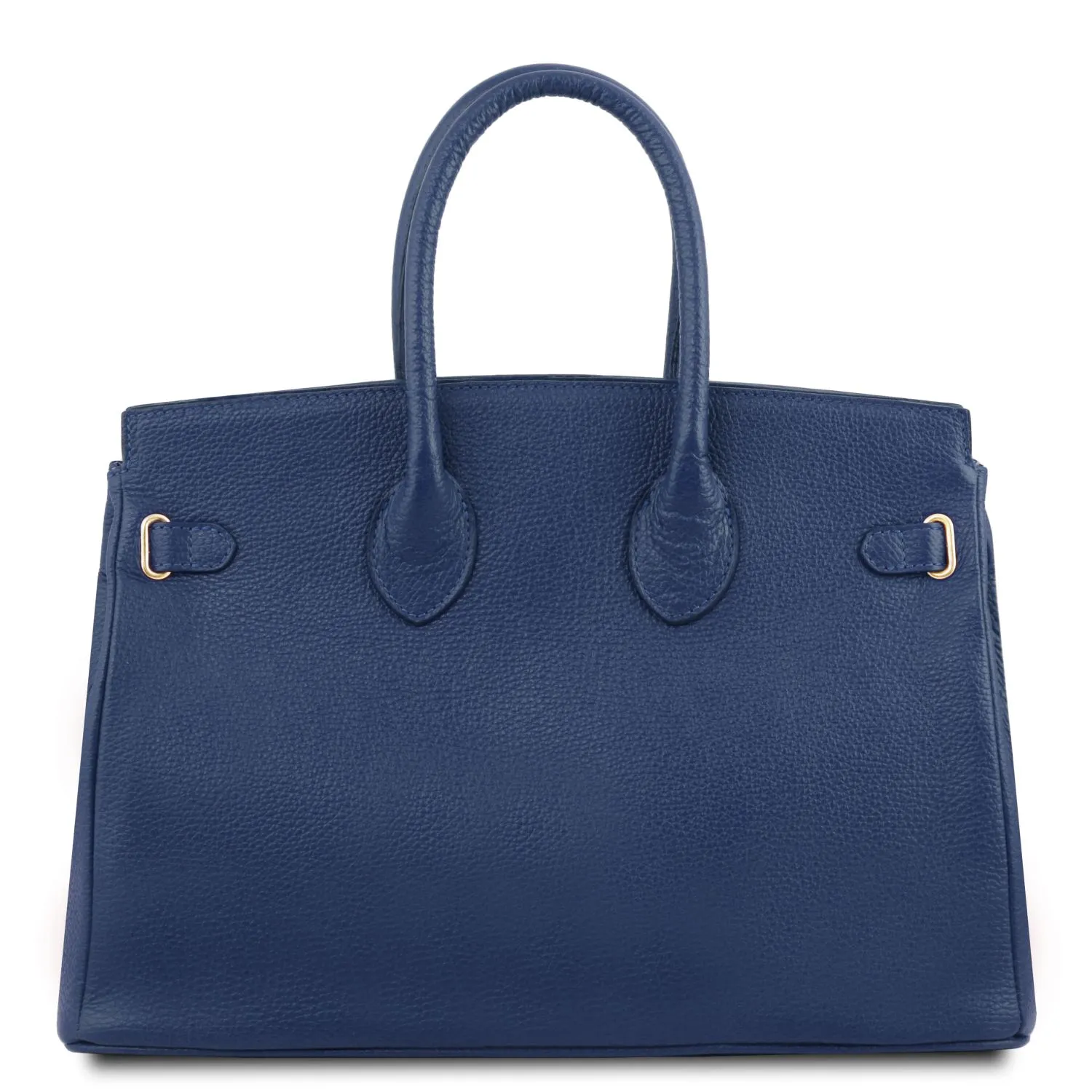 TL Bag Sac à Main Pour Femme Avec Finitions Couleur or Bleu Foncé TL141529