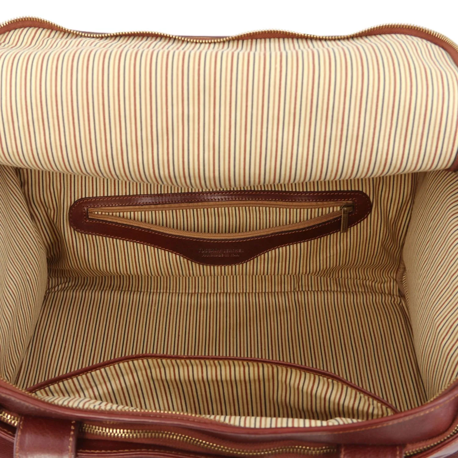 TL Voyager Sac de Voyage en Cuir - Grand Modèle Miel TL142135
