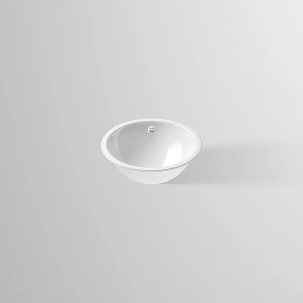 Vasque à encastrer Alape EB.K450 sans trou pour robinet / avec trop-plein blanc ProShield 2002000000 acheter à bas prix 